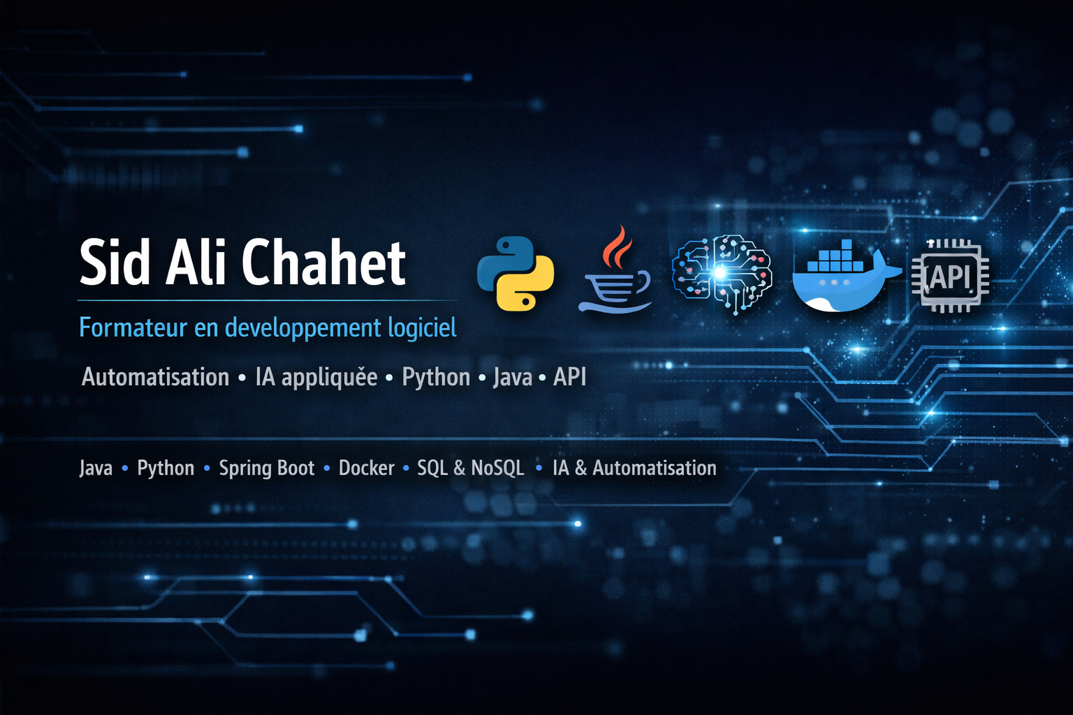 Couverture Sid Ali CHAHET